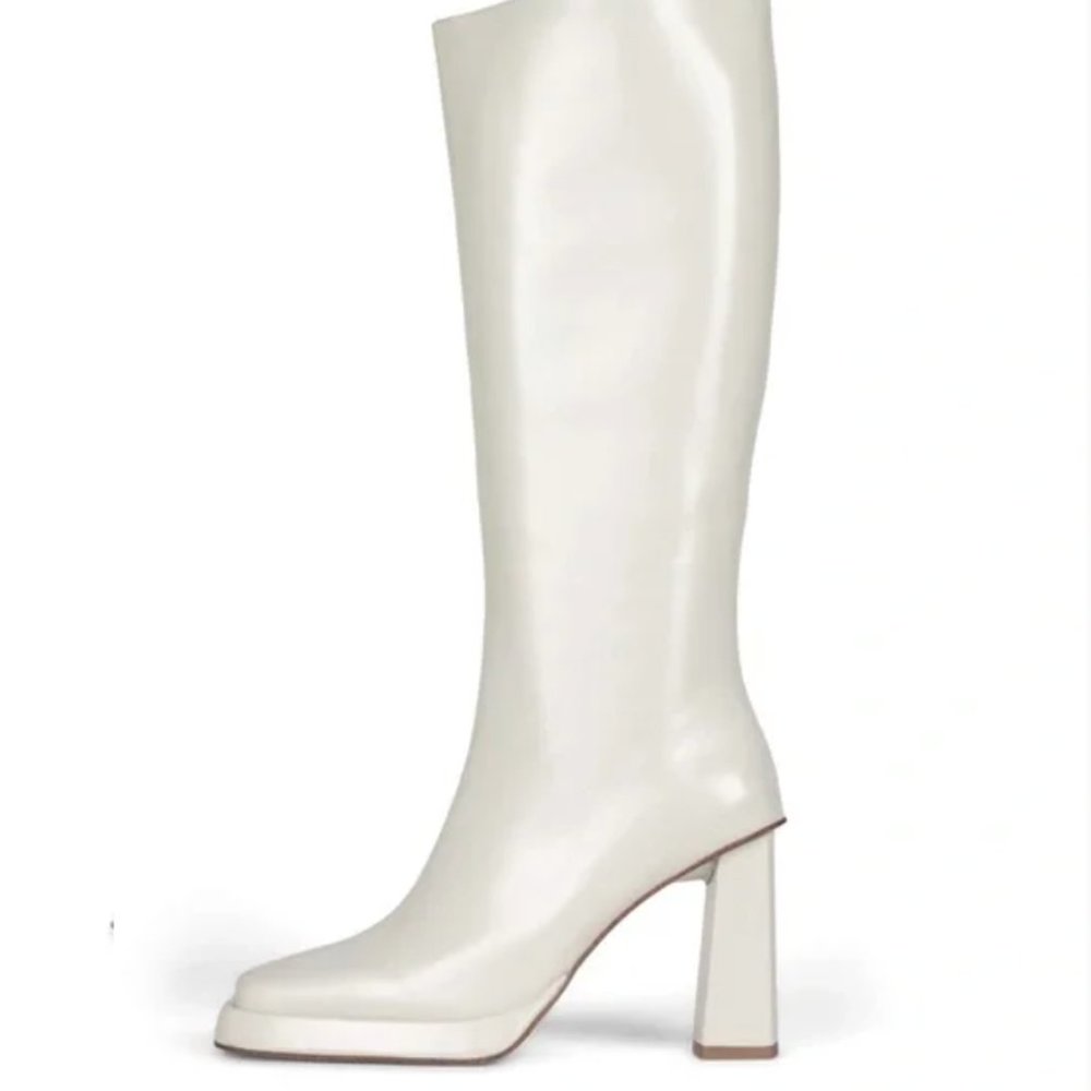 Jeffery Campbell Maximal Boot In Ivory - image 4
